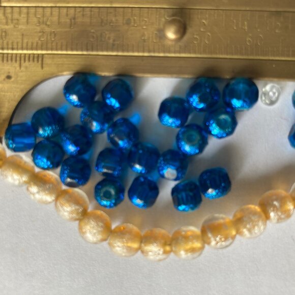 2 Strands of Glass Round Beads for Jewelry Making and Crafting - Picture 2 of 2